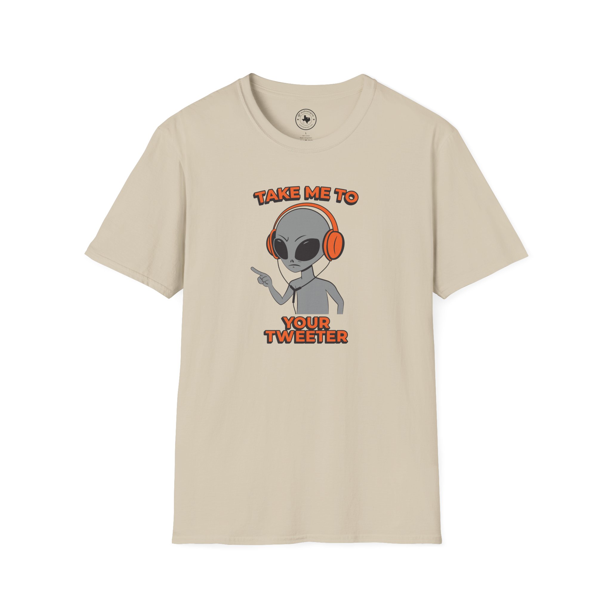 Alien DJ T-Shirt — "Take Me To Your Tweeter" Graphic Tee - Image 19