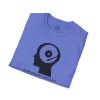 Analog Thoughts T-Shirt — 'Pure Analog Thoughts' Record Head Graphic Tee - Thumbnail Image 100
