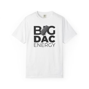 Big DAC Energy Graphic Tee - White, L