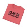 Vinyl Speed Society Unisex Softstyle T-Shirt - Thumbnail Image 16