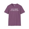 Life Is Short Buy More Records T-Shirt — Vinyl Lover Tee - Thumbnail Image 81