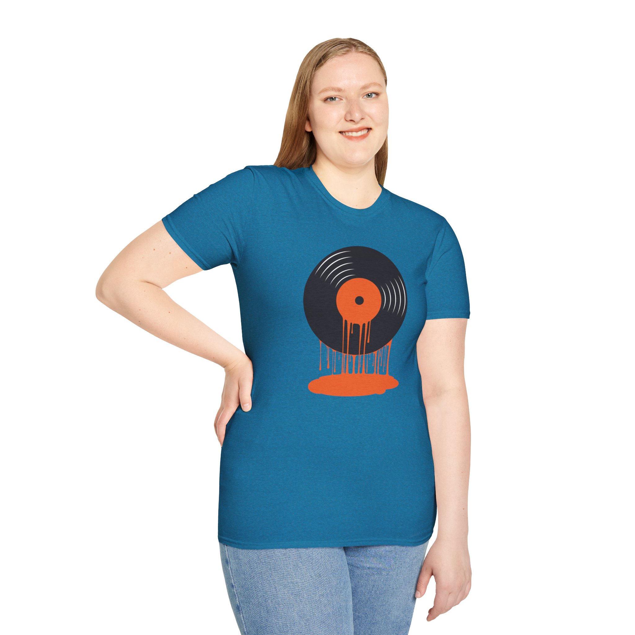Vinyl Record Drip T-Shirt — Retro Music Tee - Image 85