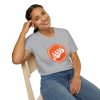 Orange Bass Guitar Badge T-Shirt — Retro Musician Tee for Bass Players - Thumbnail Image 35