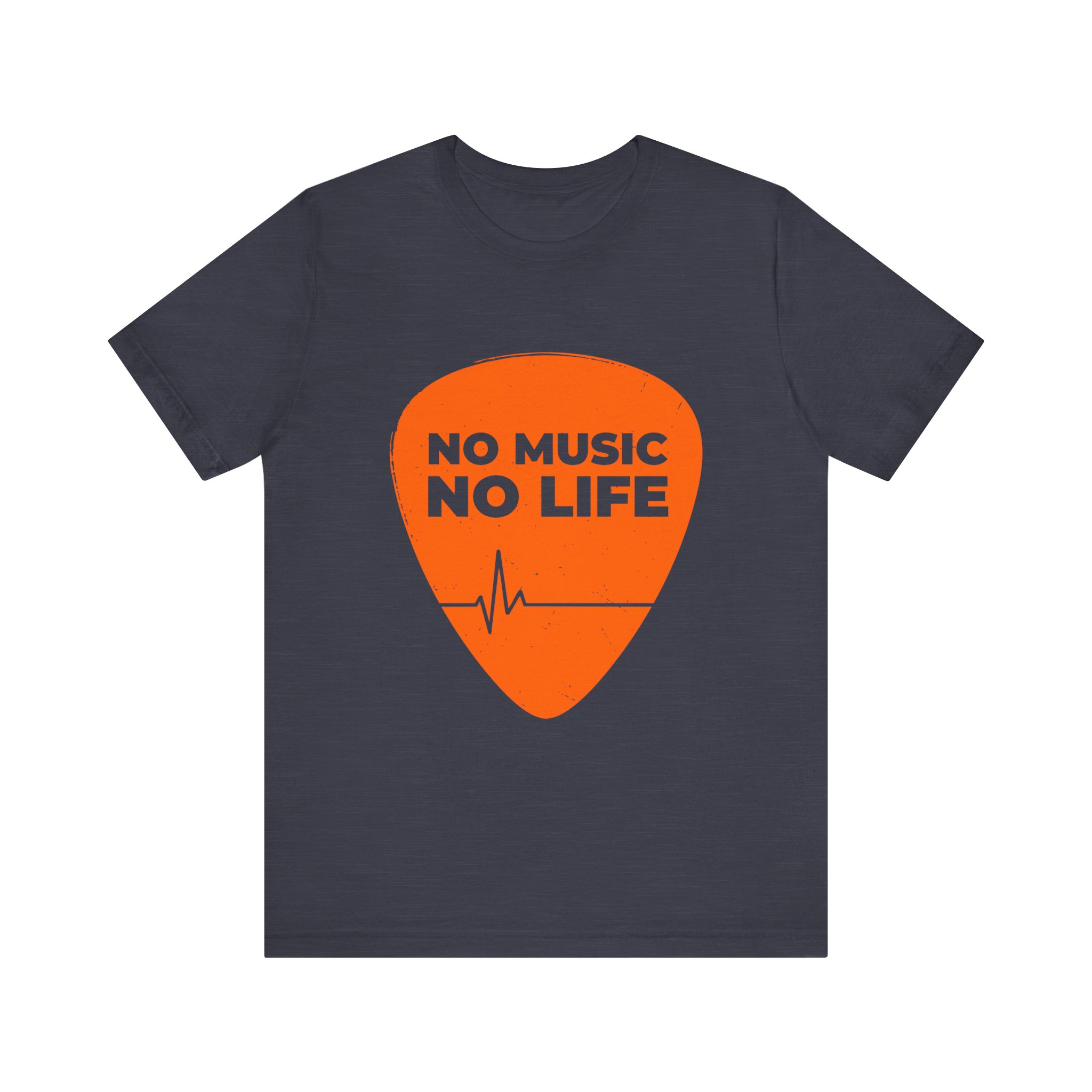 Music Lover's Short Sleeve Tee, "No Music No Life" Shirt, Gift for Musicians, Concert T-Shirt, Casual Music Apparel - Image 21