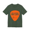 Music Lover's Short Sleeve Tee, "No Music No Life" Shirt, Gift for Musicians, Concert T-Shirt, Casual Music Apparel - Thumbnail Image 19