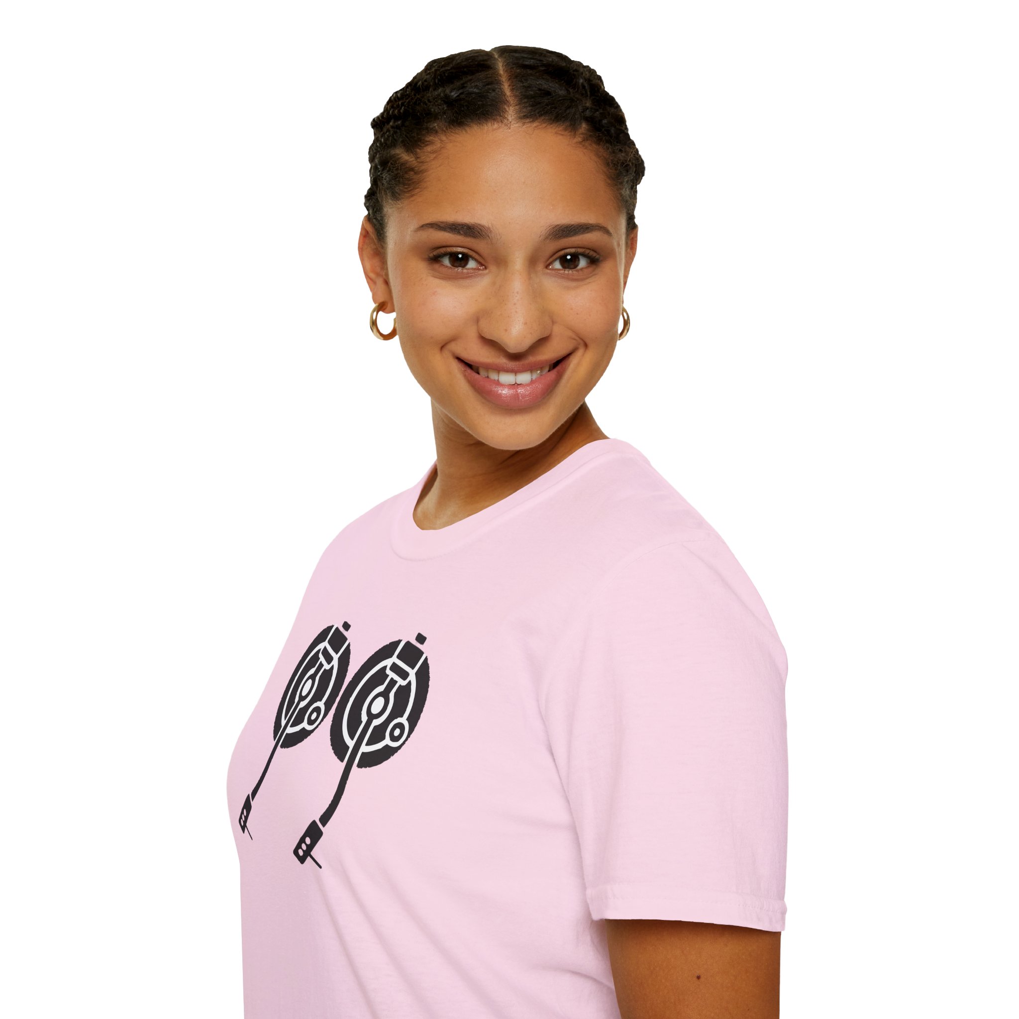 Record Player Turntable Tee — Retro DJ Vinyl Graphic T-Shirt - Image 137