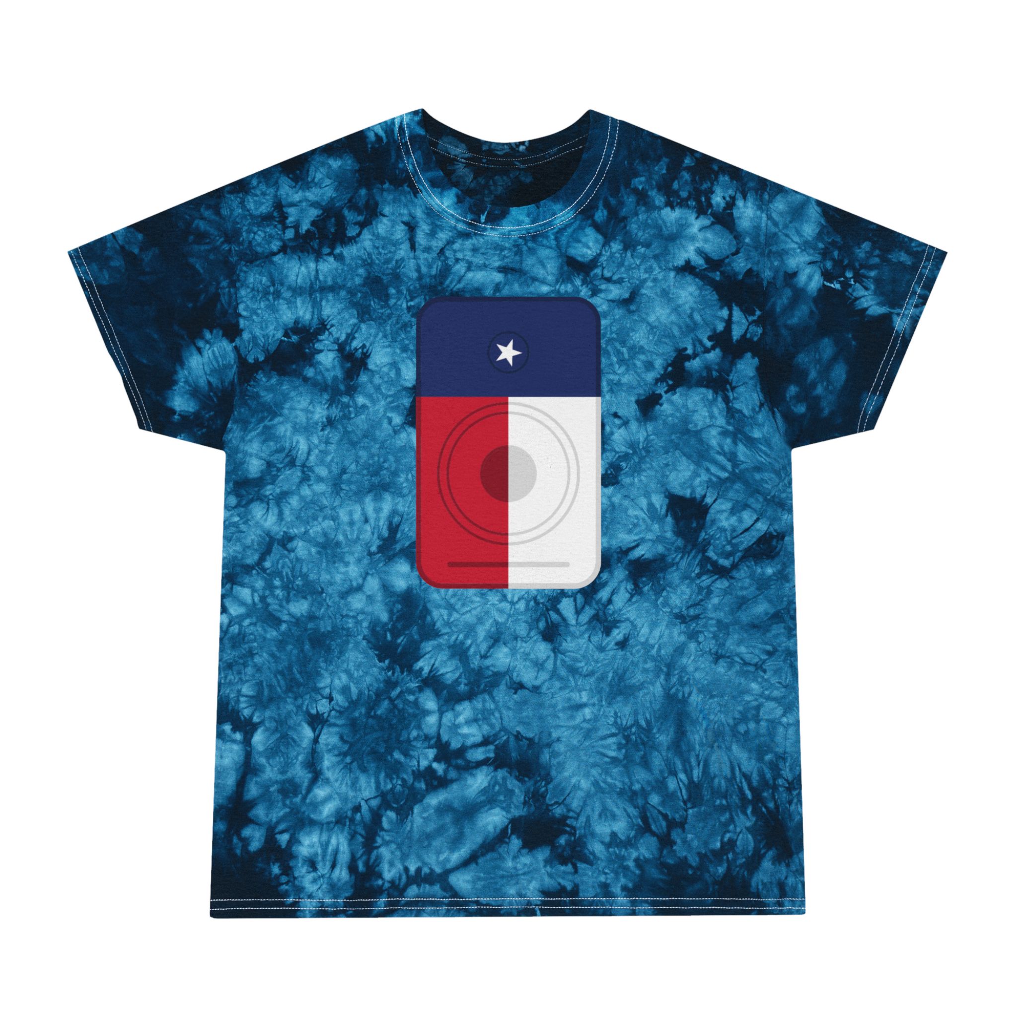 Texas Tie-Dye Tee for Summer Fun - Image 2