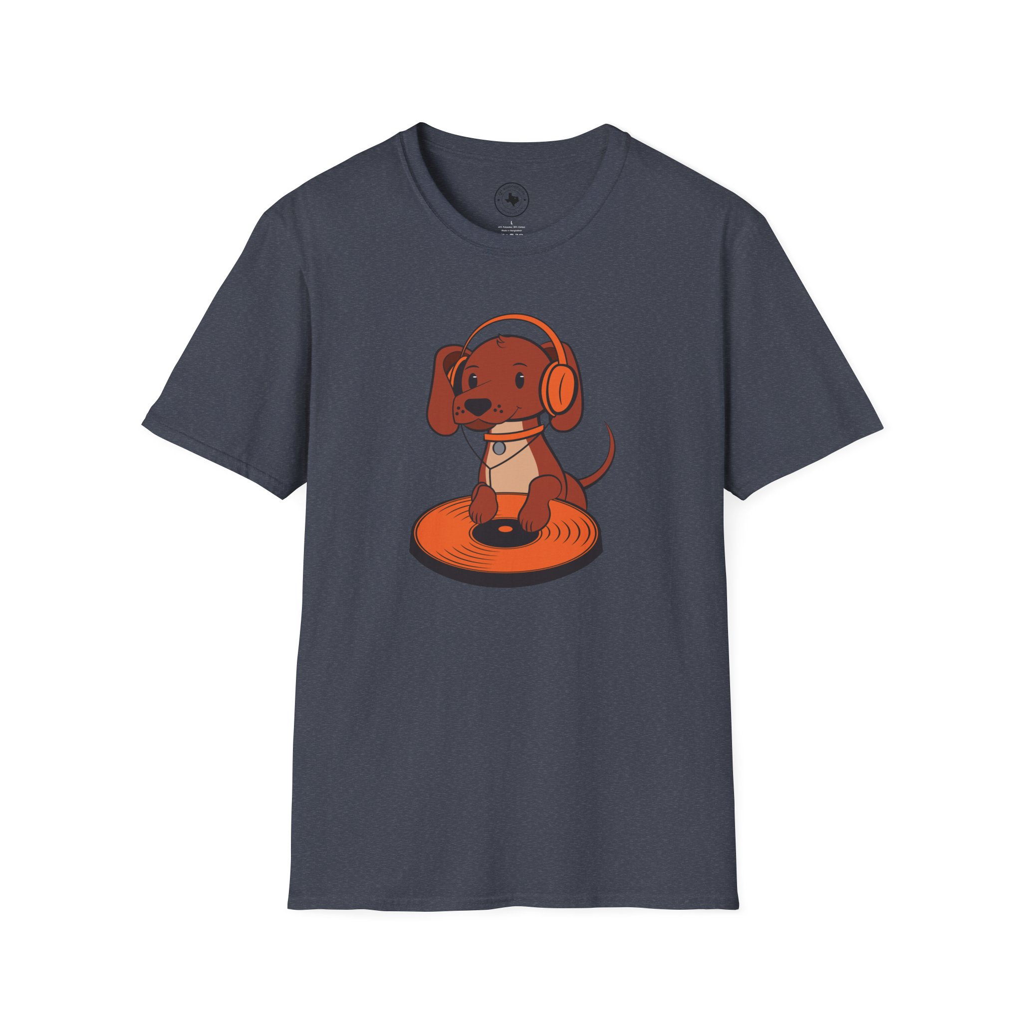 DJ Dachshund Tee — Cute Dog with Headphones Graphic T-Shirt - Image 121