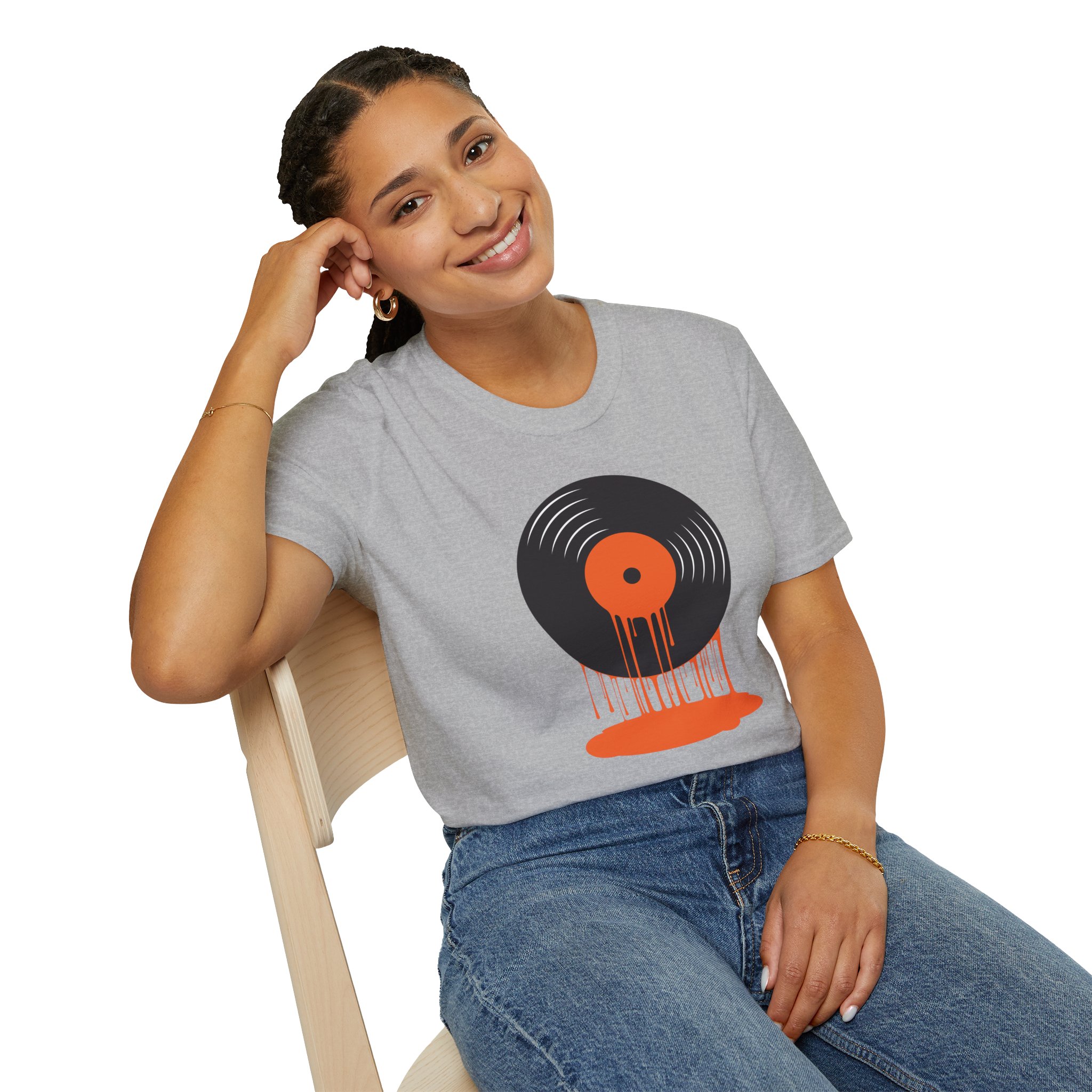 Vinyl Record Drip T-Shirt — Retro Music Tee - Image 27