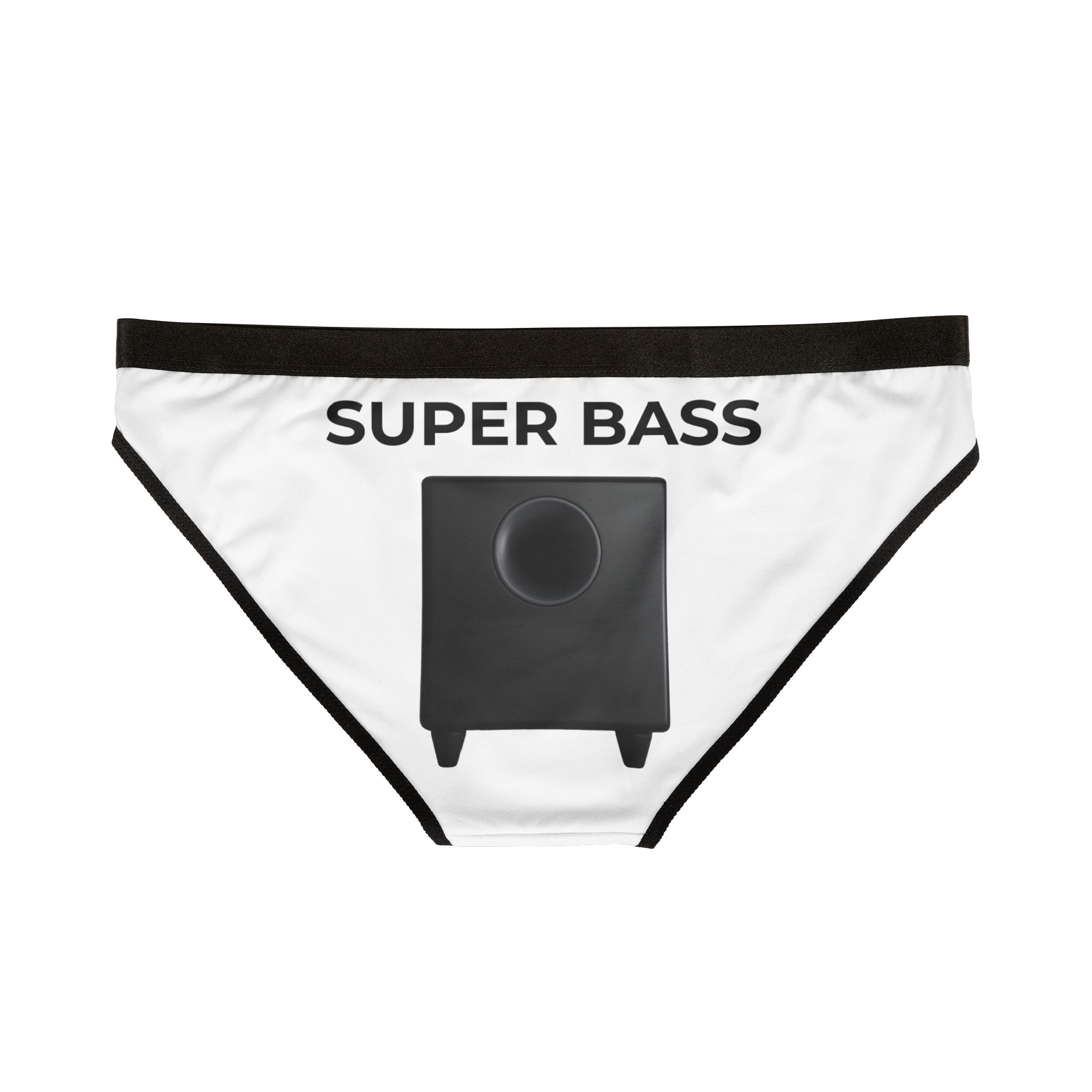 Super Bass Speaker Women's Bikini Briefs - Music Lover Novelty Underwear - Image 3