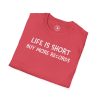 Life Is Short Buy More Records T-Shirt — Vinyl Lover Tee - Thumbnail Image 92