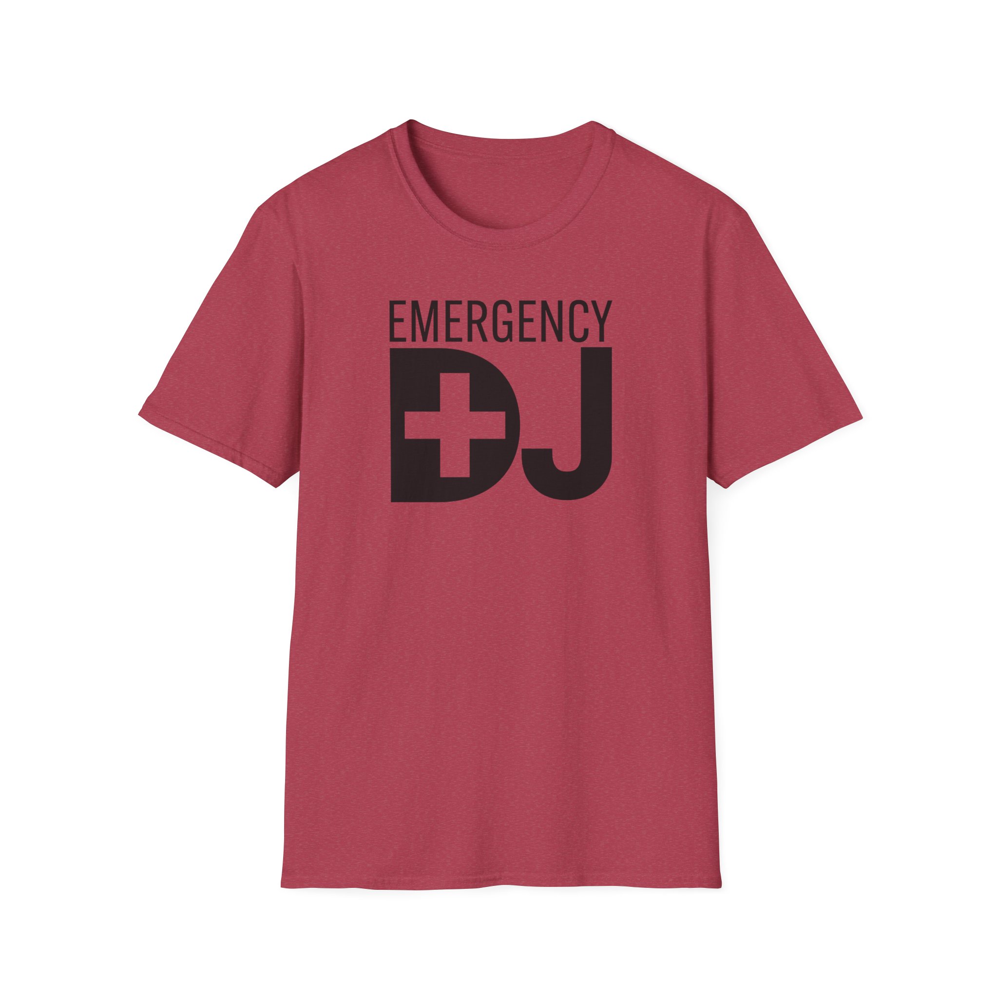Emergency DJ Unisex Softstyle T-Shirt - Perfect for Music Lovers and Events - Image 53