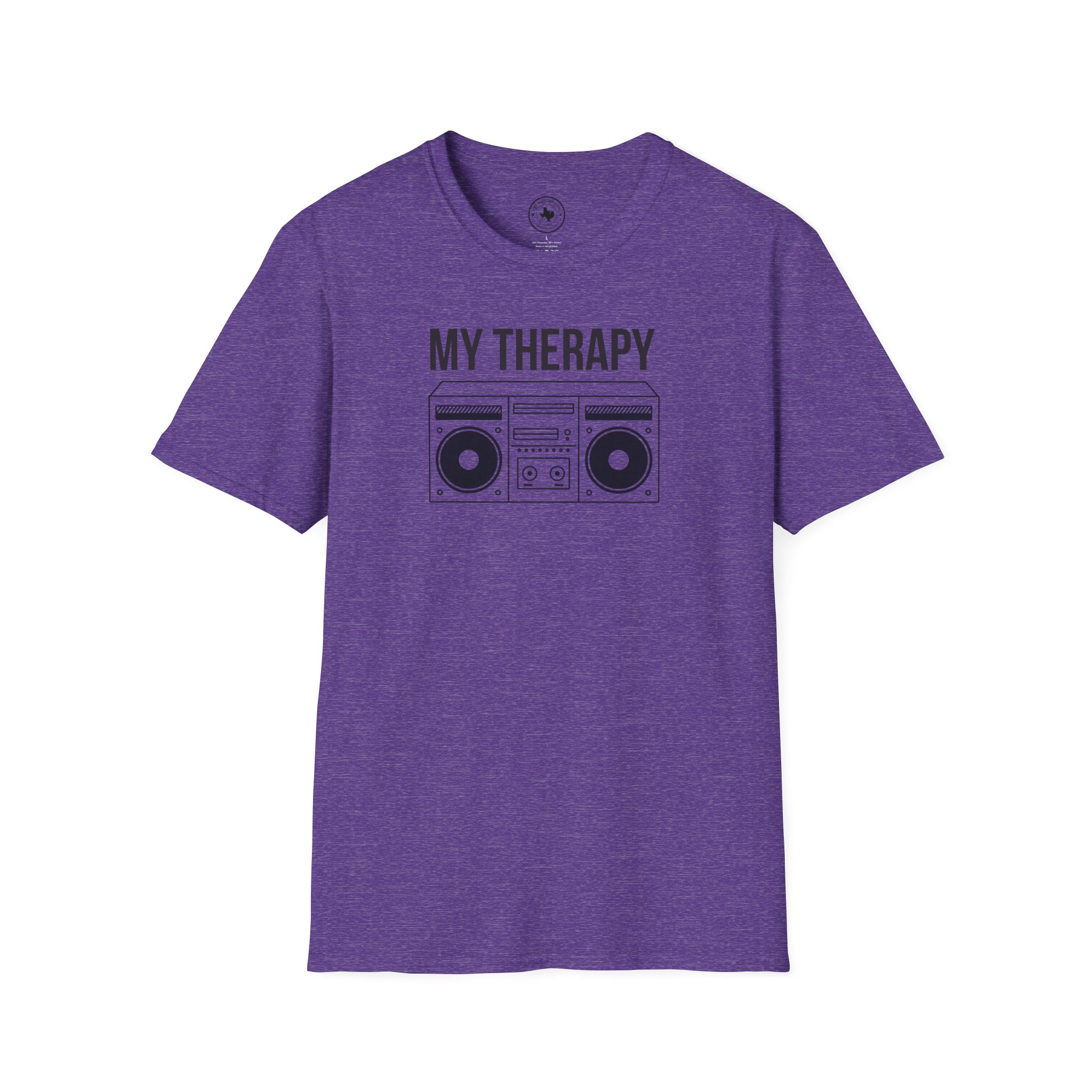 T‑Shirt — "My Therapy" Boombox Graphic Tee - Image 64