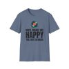 Vinyl Makes Me Happy Unisex T-Shirt - Thumbnail Image 1
