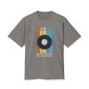 Vinyl Music Sounds Unisex Heavy Faded Tee - Thumbnail Image 13