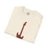 Electric Guitar Graphic T-Shirt — Red Psychedelic Music Tee - Thumbnail Image 58