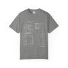 Blueprint Camera Unisex T-Shirt, Casual Wear, Artist Gift, Photography Tee, Unique Apparel, Comfortable Style - Thumbnail Image 26