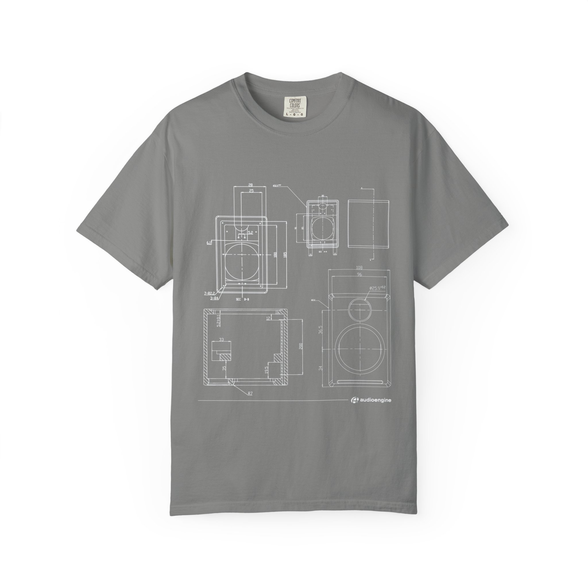 Blueprint Camera Unisex T-Shirt, Casual Wear, Artist Gift, Photography Tee, Unique Apparel, Comfortable Style - Image 26