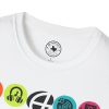Music Icon Row T-Shirt — Colorful Band Equipment Graphic Tee - Thumbnail Image 12
