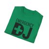 Emergency DJ Unisex Softstyle T-Shirt - Perfect for Music Lovers and Events - Thumbnail Image 36