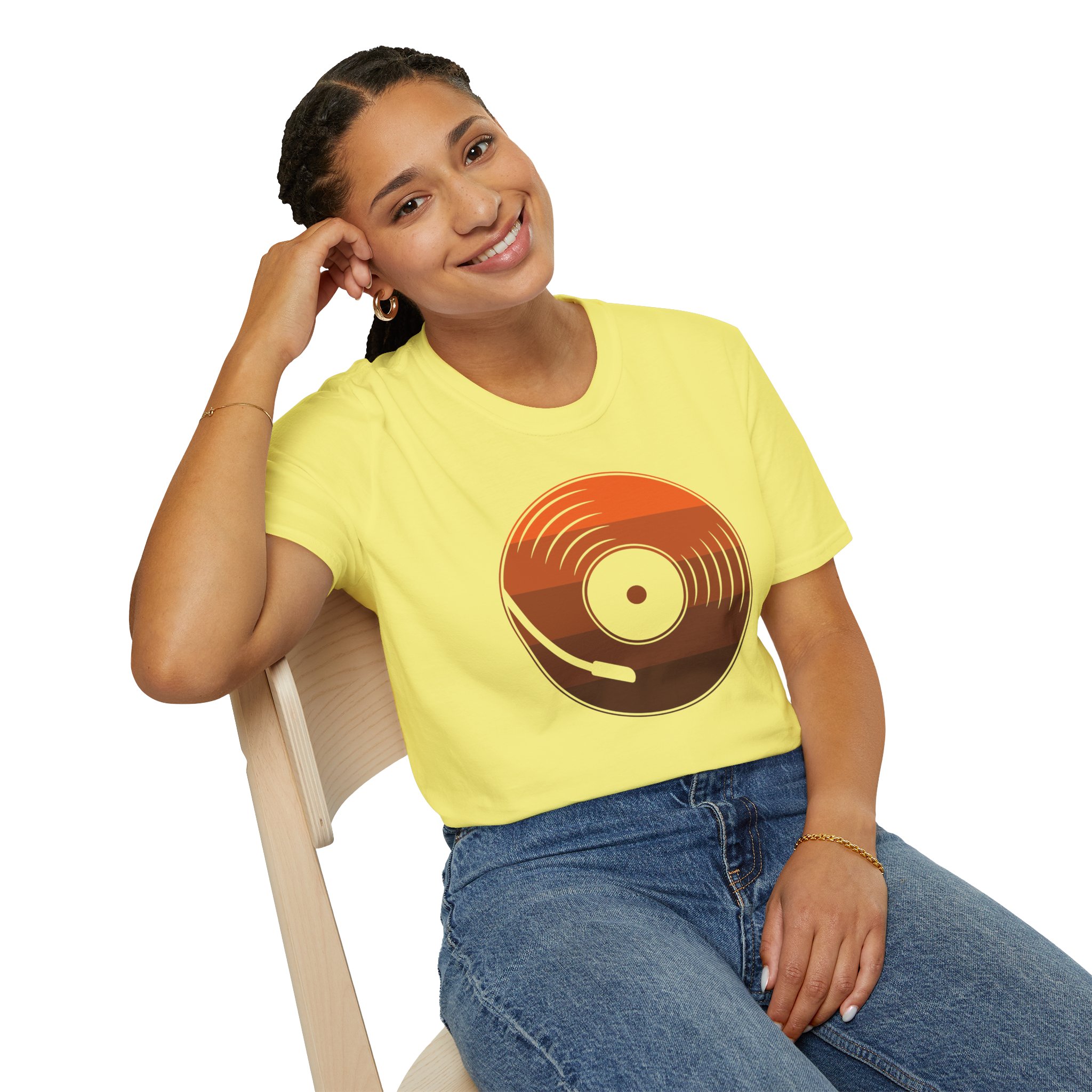Retro Vinyl Record T-Shirt — Vintage Music Tee - Image 78