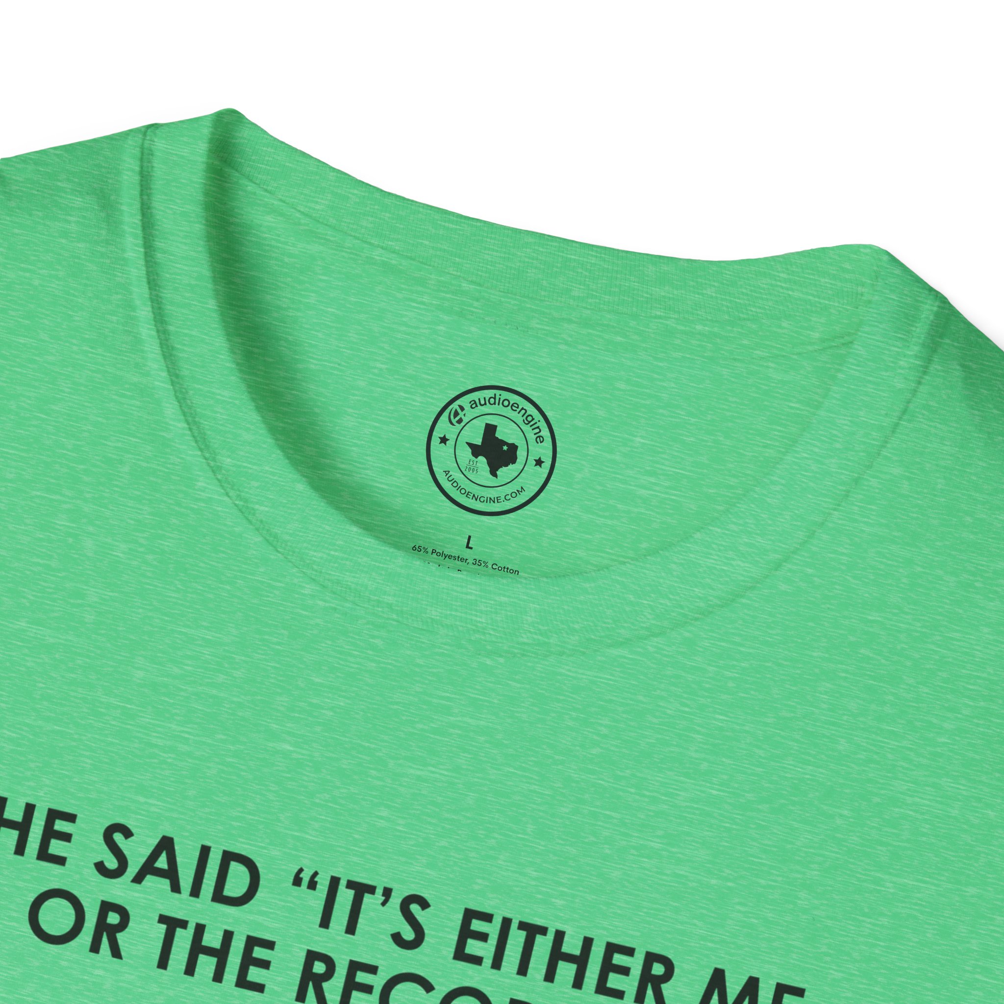 T-Shirt — “She Said ‘It’s Either Me or the Records.’ Sometimes I Miss Her.” Graphic Tee - Image 83