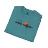 Sunset Soundwave T-Shirt — Minimal Nature Waveform Tee - Thumbnail Image 92