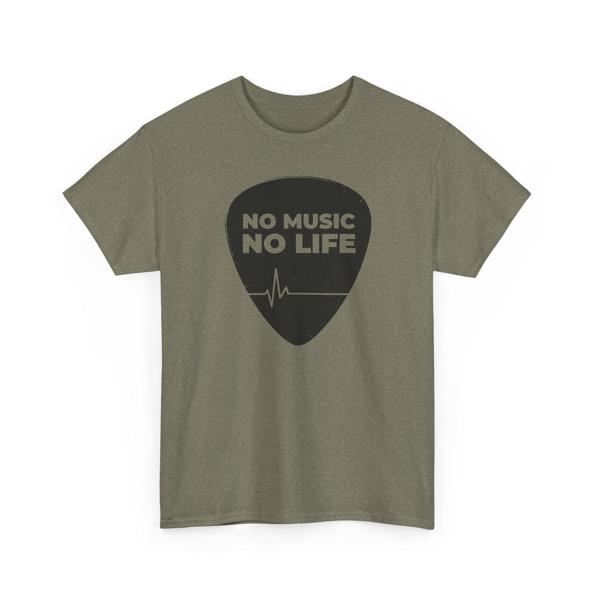 Music Lover Unisex Tee - "No Music No Life" Graphic T-Shirt - Image 27