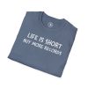 Life Is Short Buy More Records T-Shirt — Vinyl Lover Tee - Thumbnail Image 60