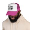 Trucker Cap — "My Therapy" Boombox Mesh Hat - Thumbnail Image 35