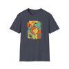 Retro Geometric Vinyl Record T-Shirt — Vintage Music Graphic Tee - Thumbnail Image 2