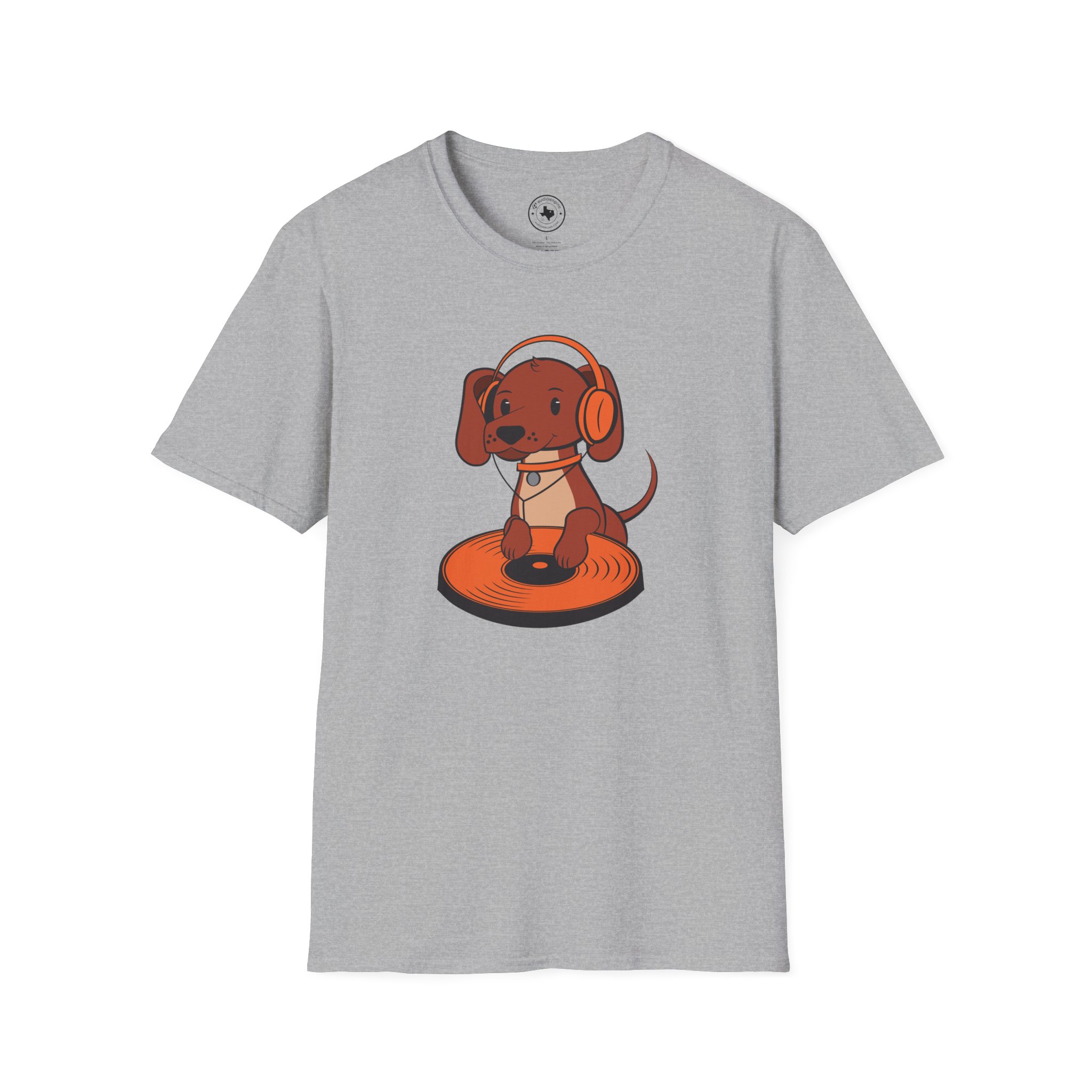 DJ Dachshund Tee — Cute Dog with Headphones Graphic T-Shirt - Image 41
