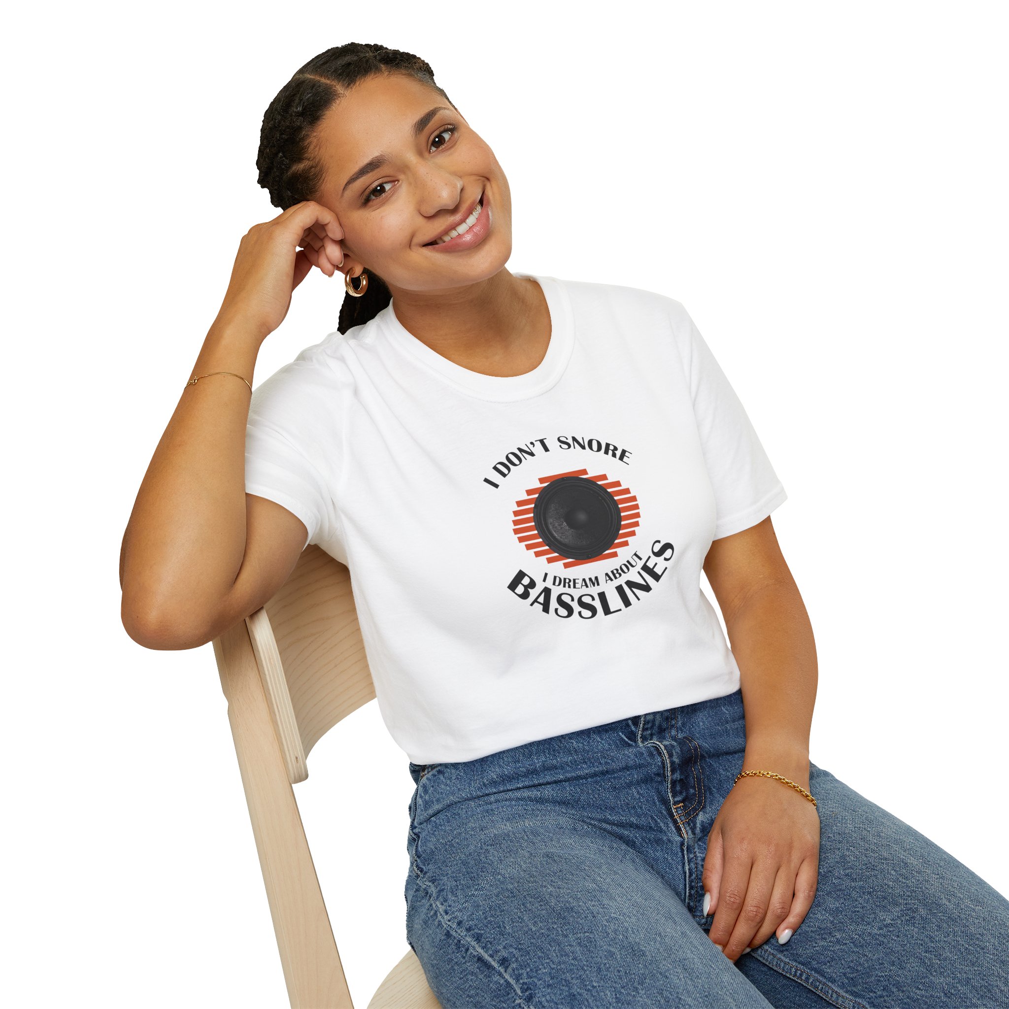 Basslines T-Shirt — “I Don't Snore, I Dream About Basslines” Music Lover Tee - Image 18