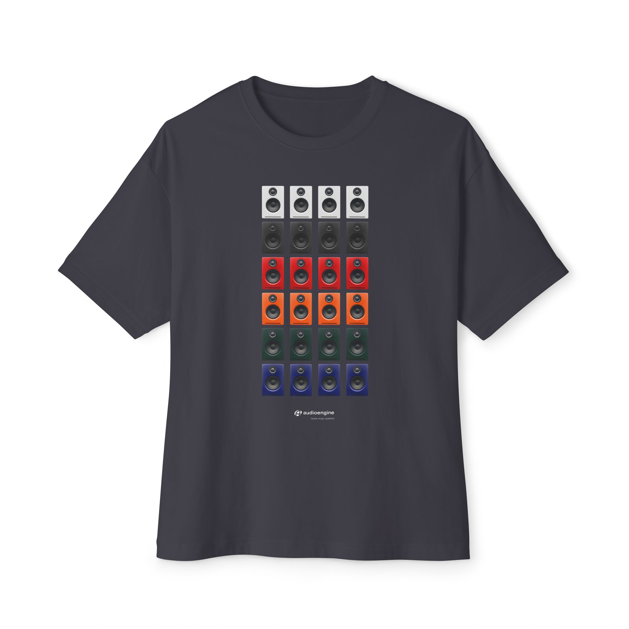 Copy of Retro Vibes Unisex Oversized Boxy Tee, Music Lover Shirt, Festival Attire, Comfortable Casual Tee, Graphic Tee for Every Day - Image 5