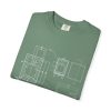 Blueprint Camera Unisex T-Shirt, Casual Wear, Artist Gift, Photography Tee, Unique Apparel, Comfortable Style - Thumbnail Image 43