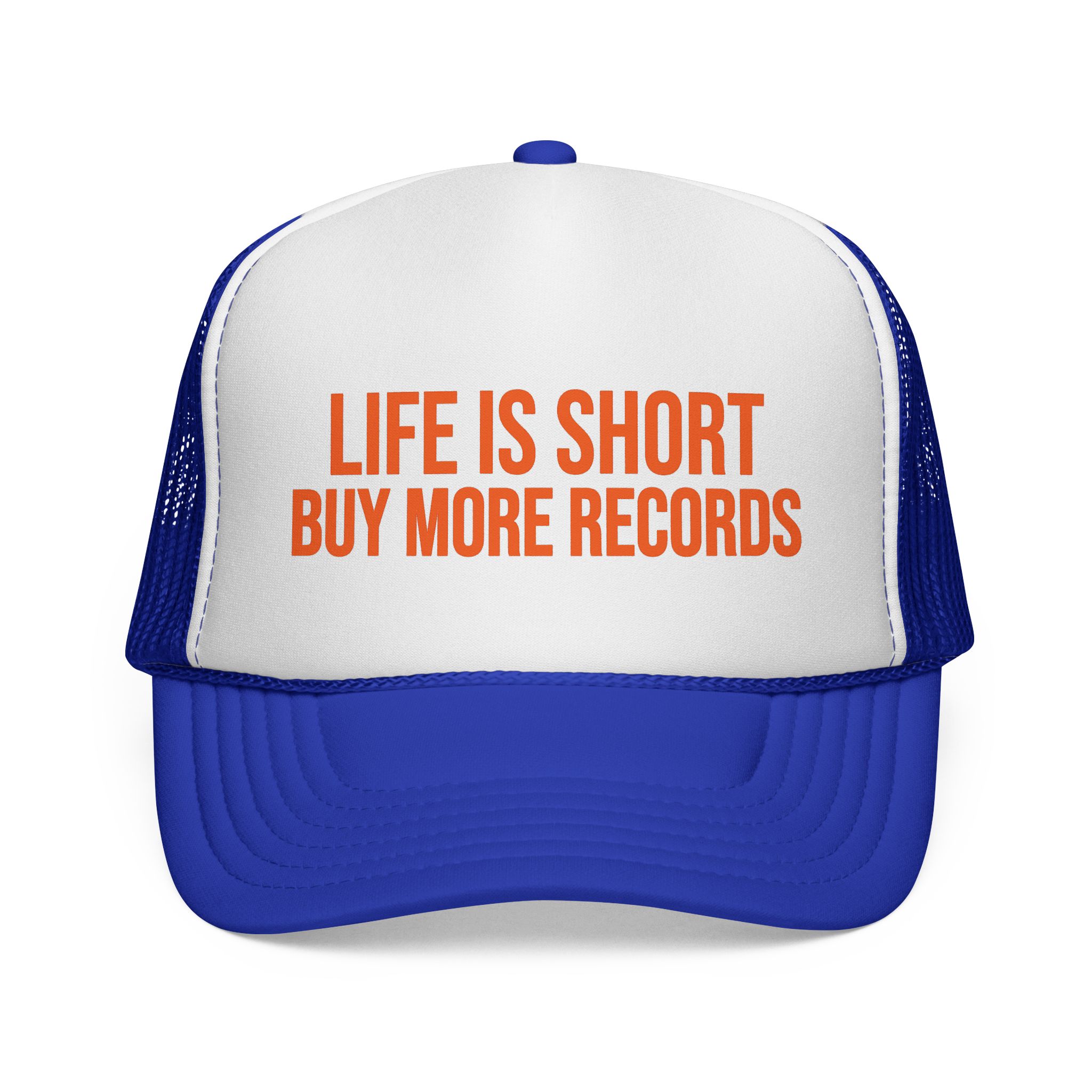 'Life is Short' Trucker Cap - Music Lover's Essential - Image 1