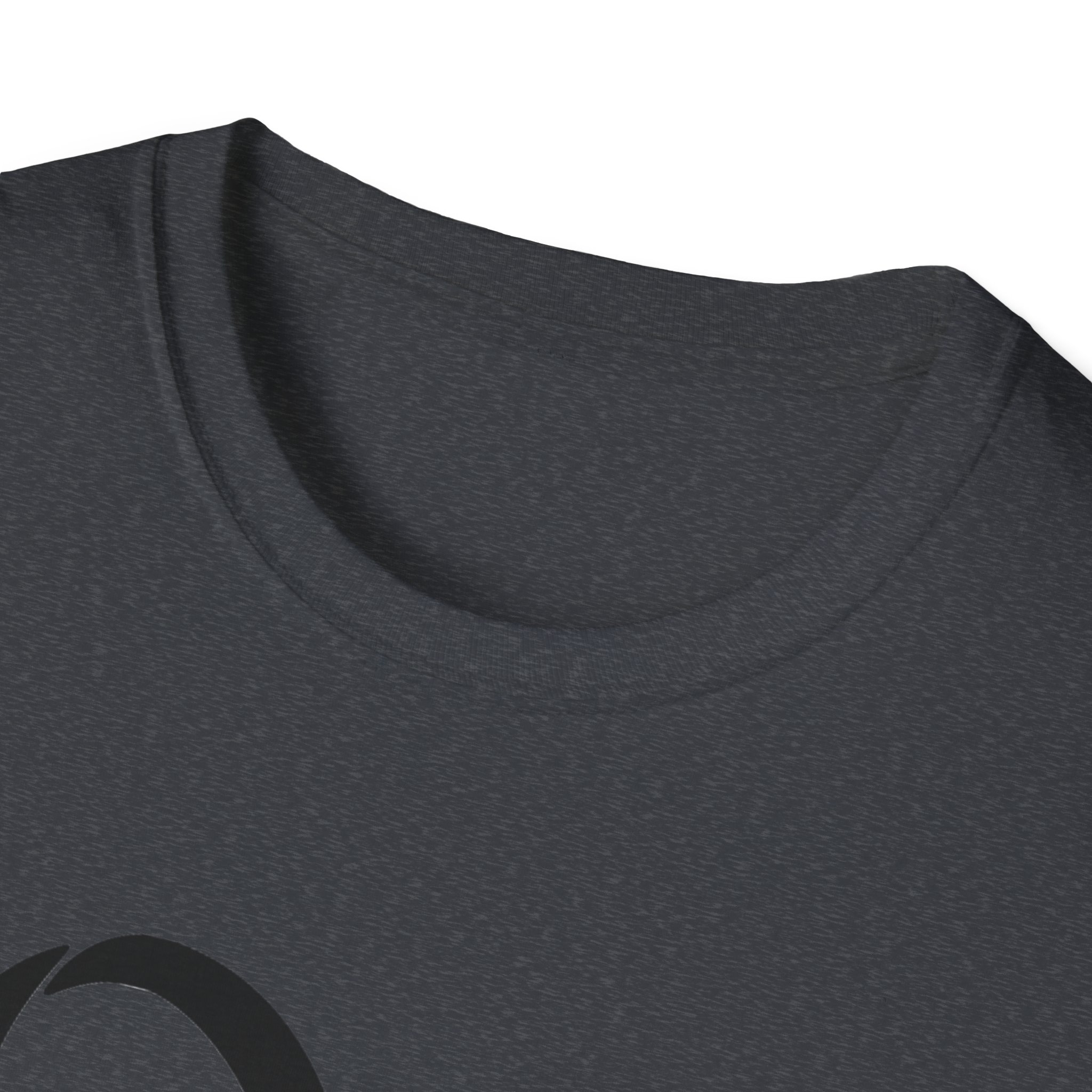 Music Lover Unisex Softstyle T-Shirt with Headphones Design - Image 59