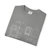Blueprint Camera Unisex T-Shirt, Casual Wear, Artist Gift, Photography Tee, Unique Apparel, Comfortable Style - Thumbnail Image 28