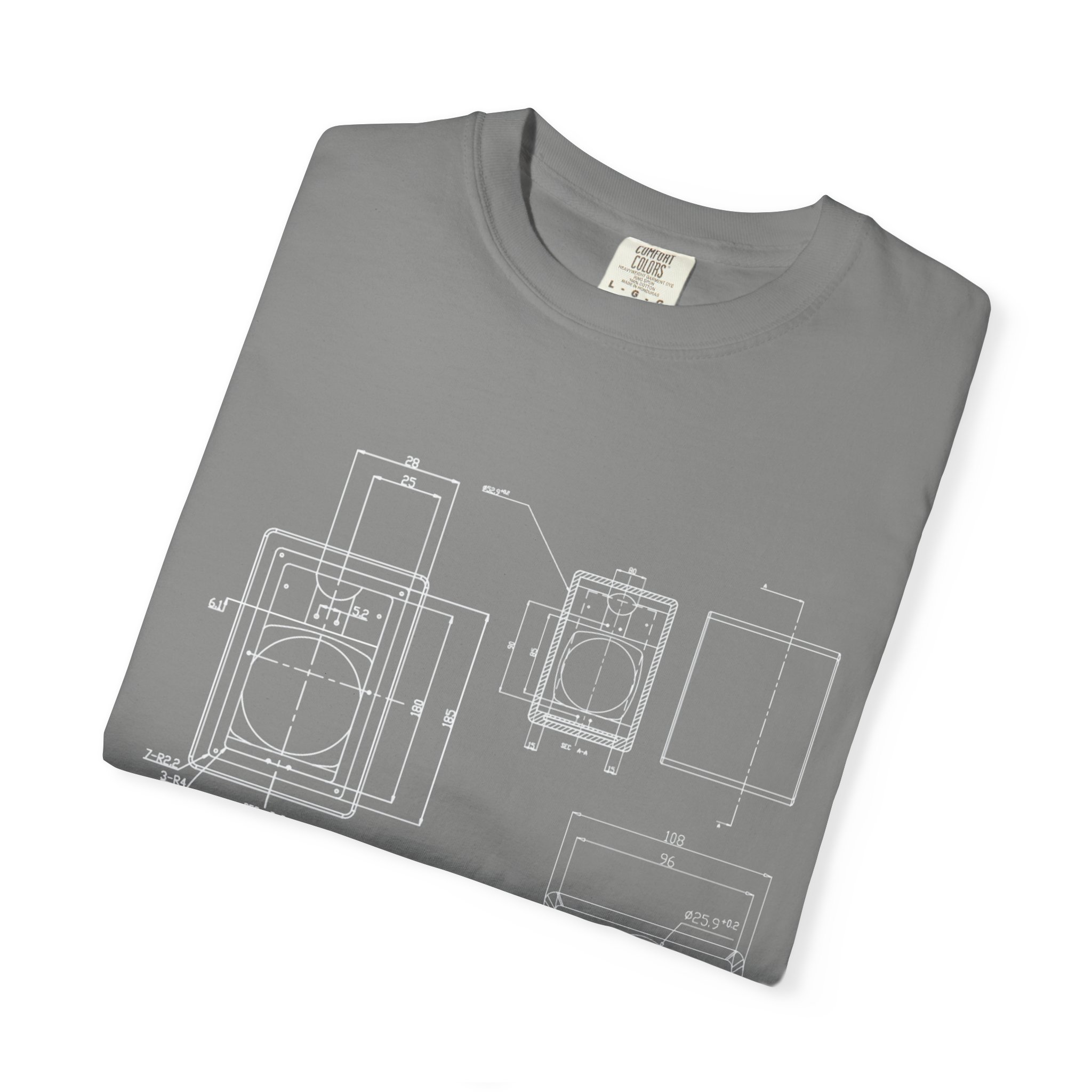 Blueprint Camera Unisex T-Shirt, Casual Wear, Artist Gift, Photography Tee, Unique Apparel, Comfortable Style - Image 28