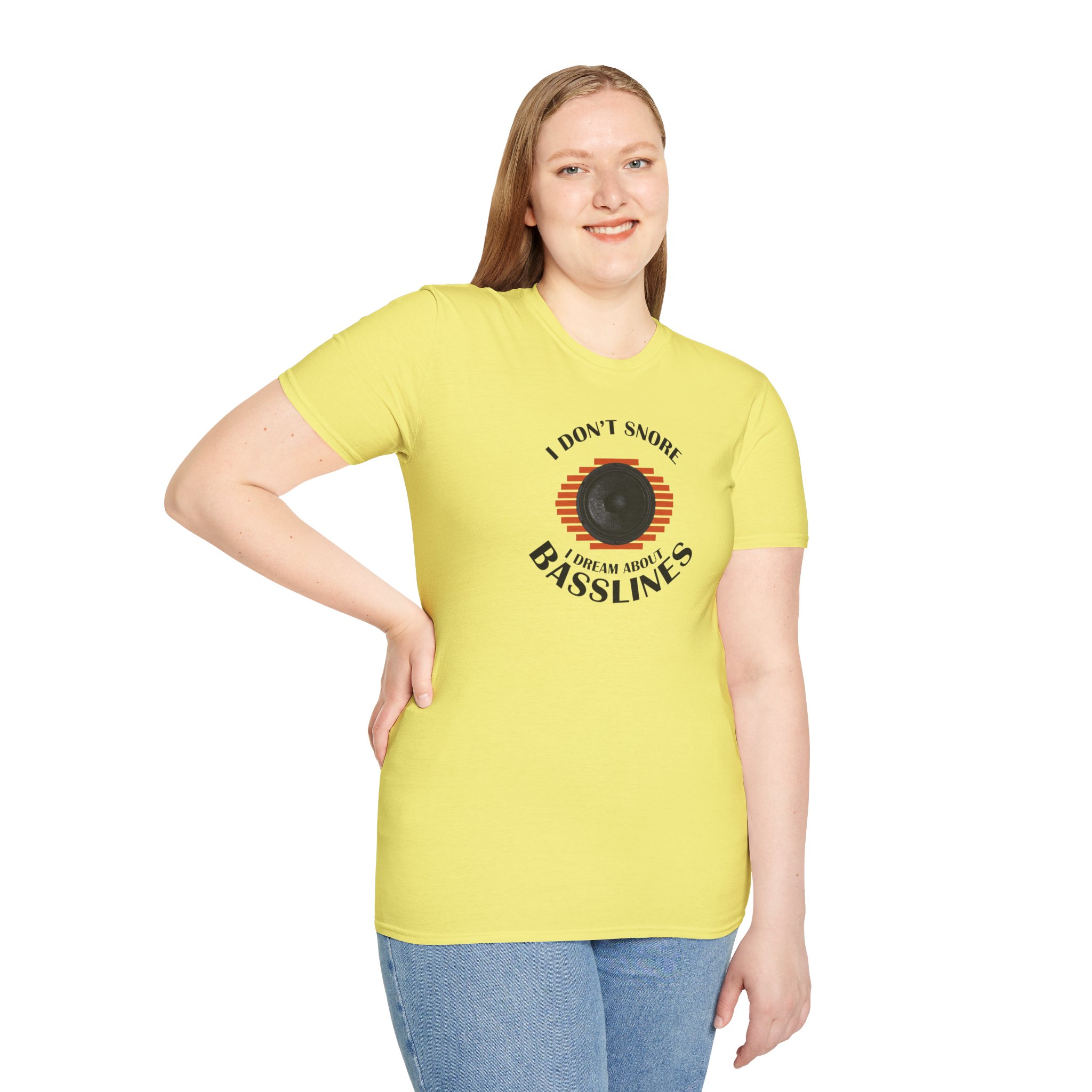 Basslines T-Shirt — “I Don't Snore, I Dream About Basslines” Music Lover Tee - Image 65