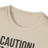 Vinyl Lover T-Shirt — "Caution! Can Talk About Vinyl For Hours" Music Tee - Thumbnail Image 15