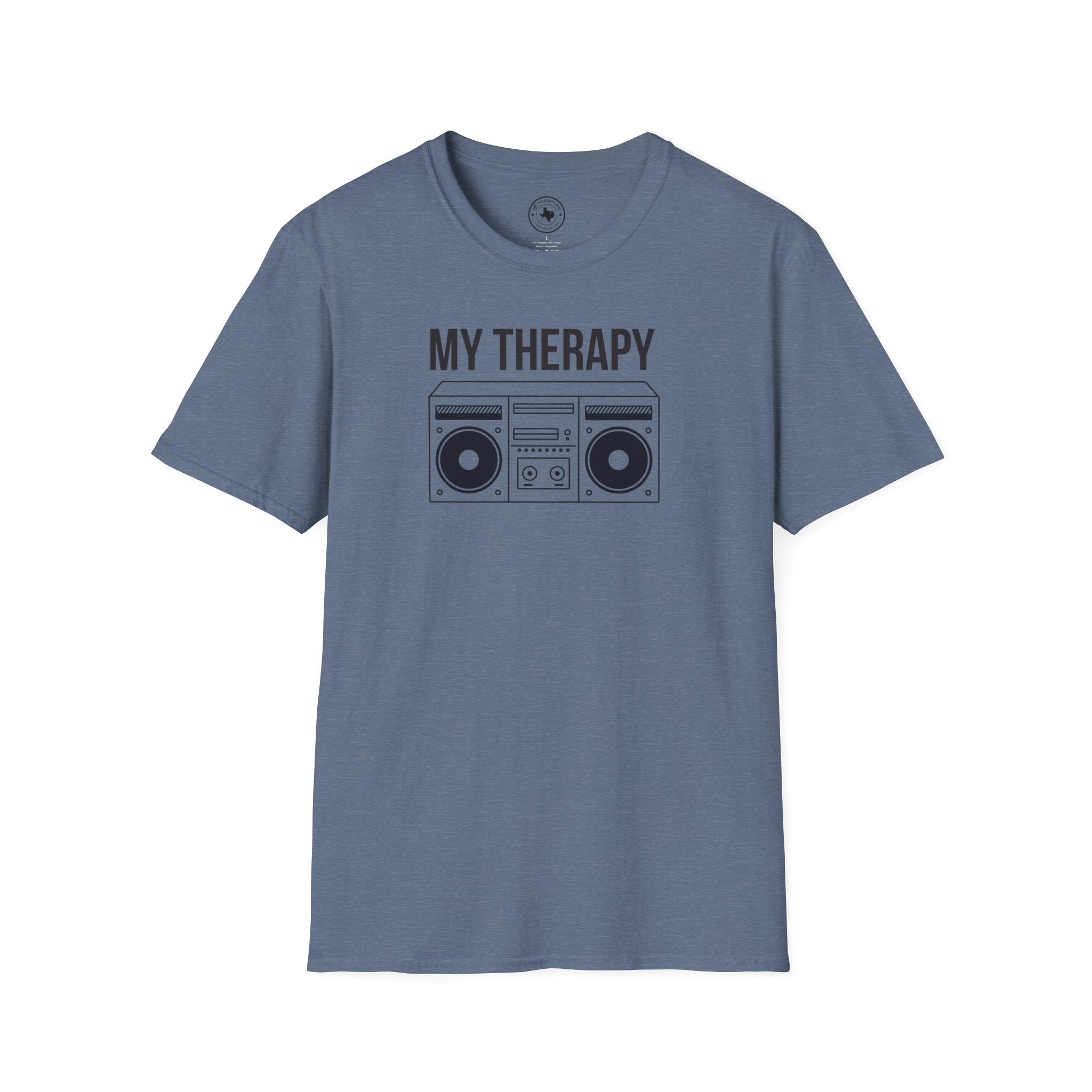 T‑Shirt — "My Therapy" Boombox Graphic Tee - Image 57