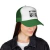 Trucker Cap — "My Therapy" Boombox Mesh Hat - Thumbnail Image 4