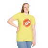 Orange Bass Guitar Badge T-Shirt — Retro Musician Tee for Bass Players - Thumbnail Image 50