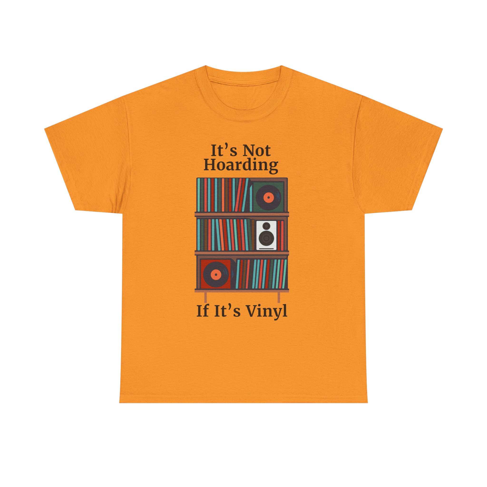 Vinyl Lover's Tee, Music Enthusiast Shirt, Record Collector Gift, Unique Vinyl Print T-Shirt, It's Not Hoarding If It's Vinyl - Image 17