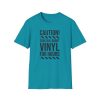 Vinyl Lover T-Shirt — "Caution! Can Talk About Vinyl For Hours" Music Tee - Thumbnail Image 67