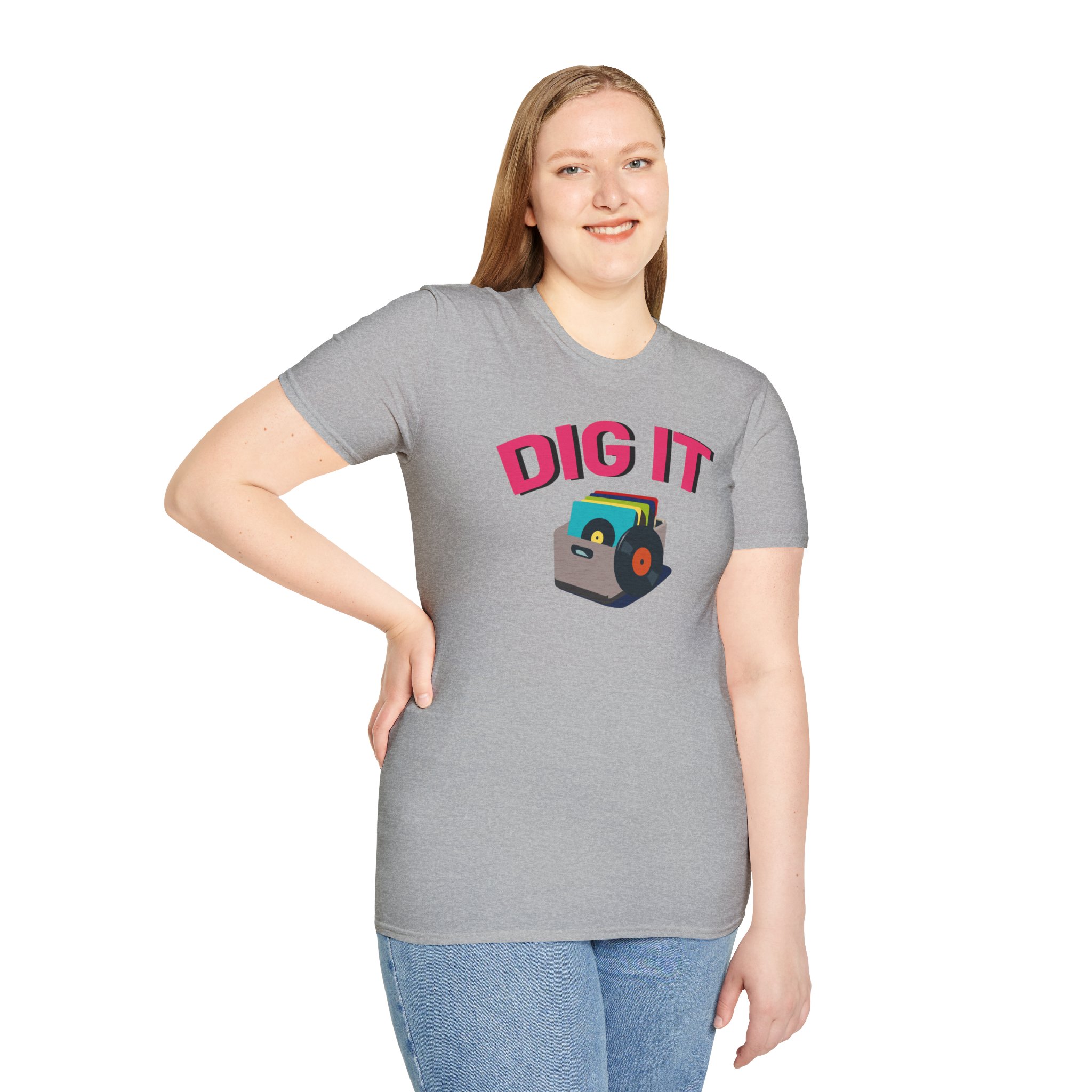 Dig It T-Shirt — Retro Excavator Graphic Tee - Image 41
