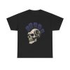 Skull Graffiti T-Shirt, Music Lover Tee, Festival Fashion Shirt, Unisex Graphic Tee, Edgy Streetwear Apparel - Thumbnail Image 9