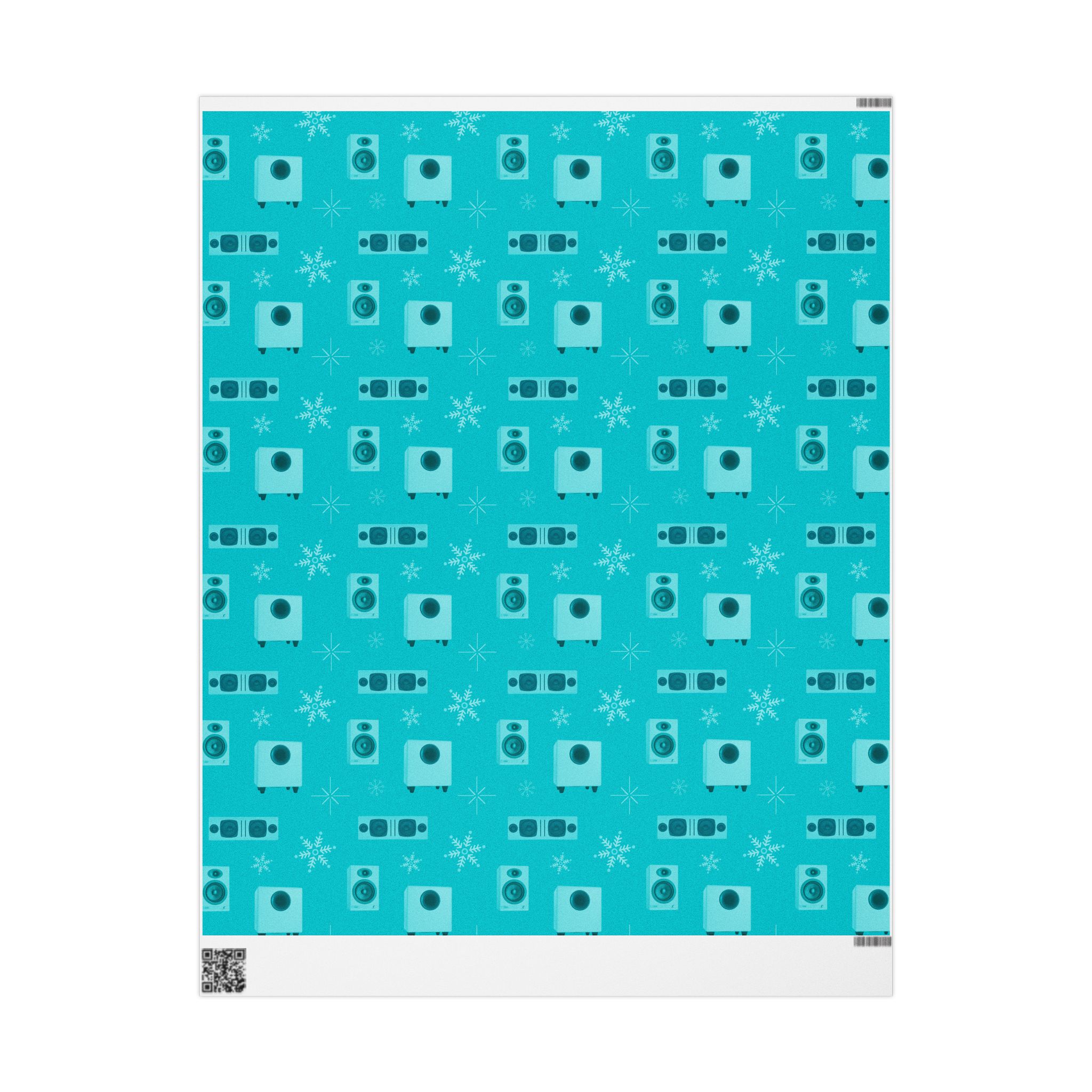 Holiday Wrapping Papers - Teal - Image 5