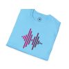 Audio Waveform Graphic Tee — Gradient Soundwave T-Shirt - Thumbnail Image 116